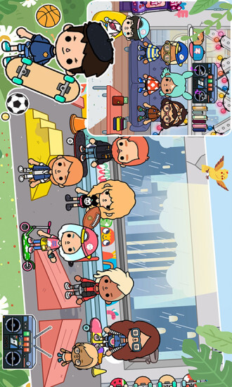 迷你城堡小镇乐园