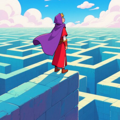 智闯开放世界迷宫