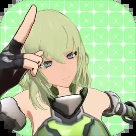 二次元动漫模特穿越迷宫的少女