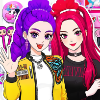 安静书女孩世界