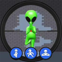 瞄准狙杀外星人