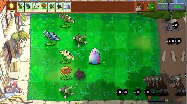 植物暴虐僵尸安卓直装版图1