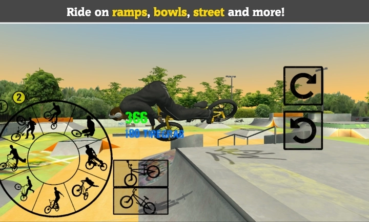 小轮车极限特技运动