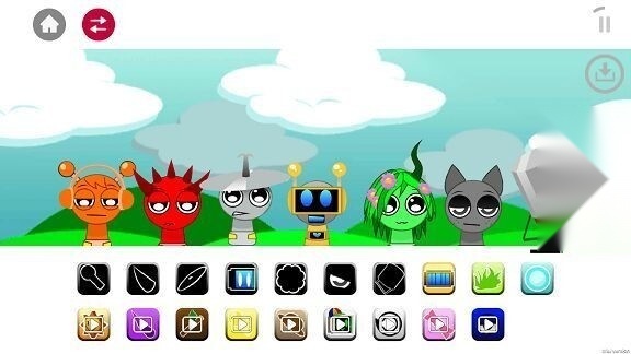 节奏盒子僵尸版图4