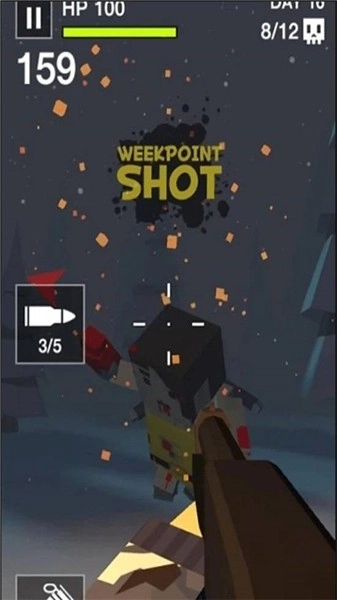 像素射杀僵尸图1