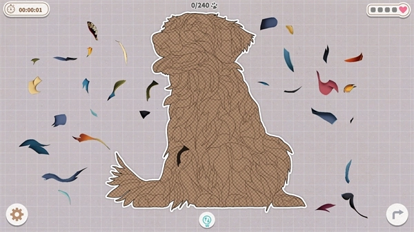 挤在一起的狗狗手机版