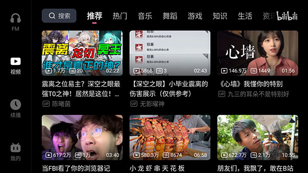 哔哩哔哩车机版(5)