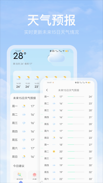 黄历天气雷达图1