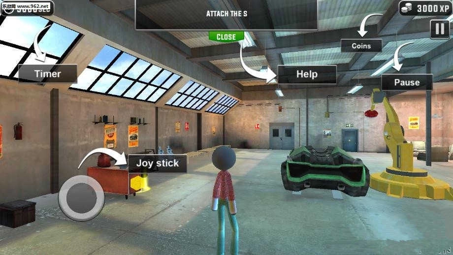 火柴人车库修理店(StickmanCarGarage)图3