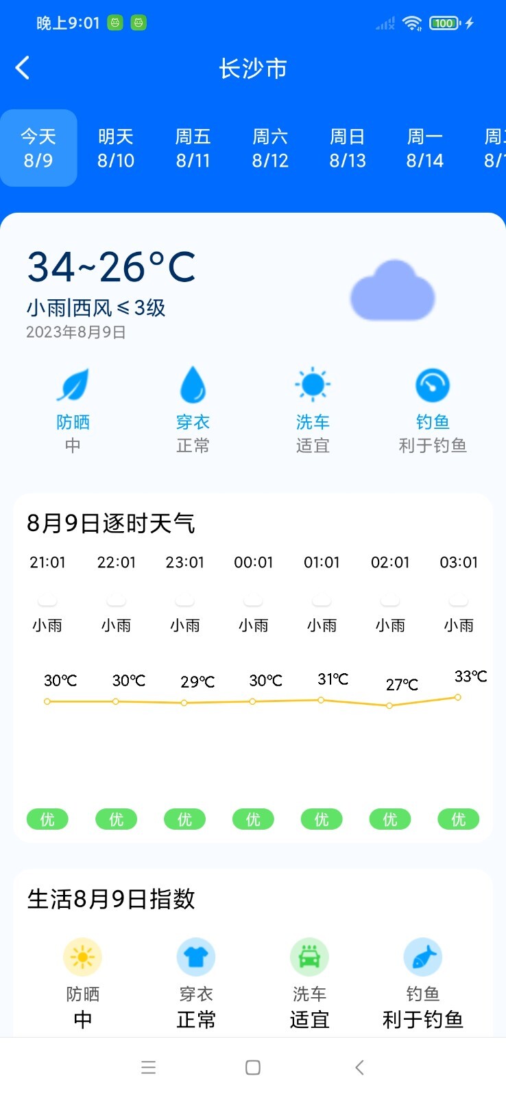 曹操天气图1