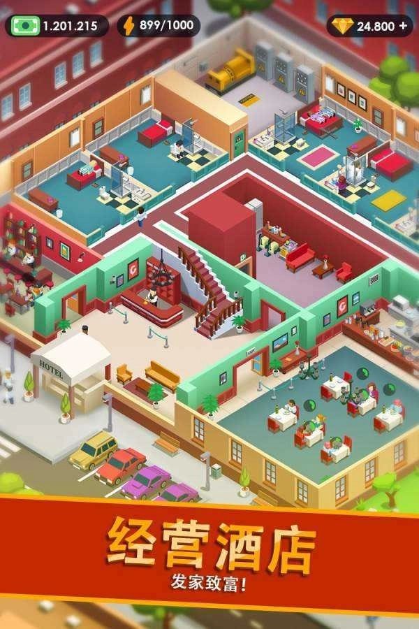 酒店帝国大亨(Hotel Empire Tycoon)不减反增版图4
