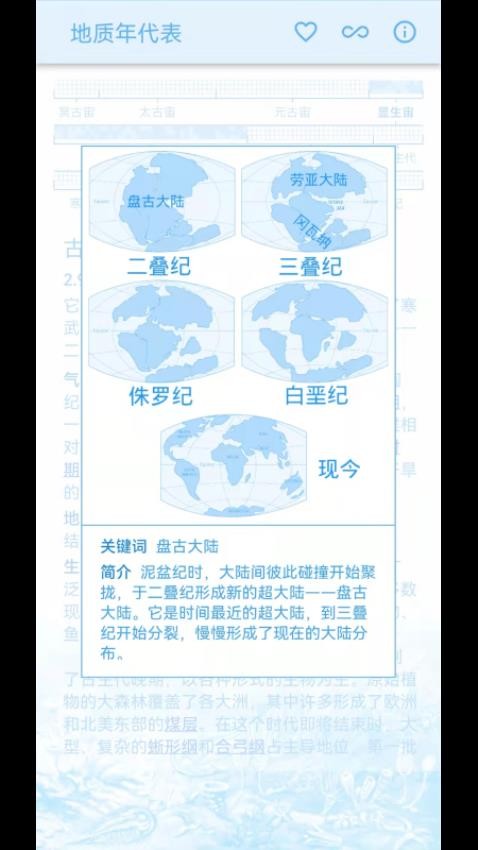 地质年代表图1
