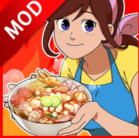 印尼肉汁面摊