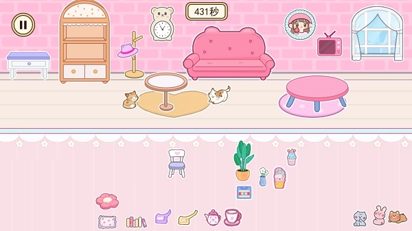 米加小镇装扮房间图1