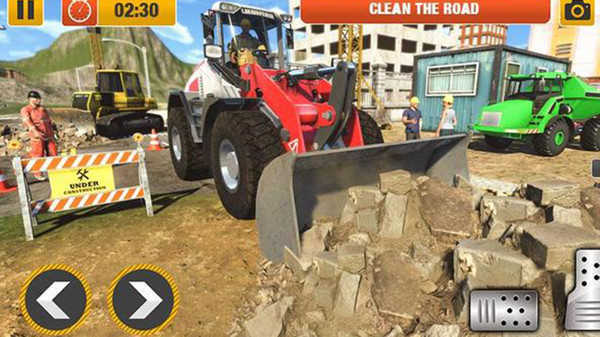 推土机挖掘机图2