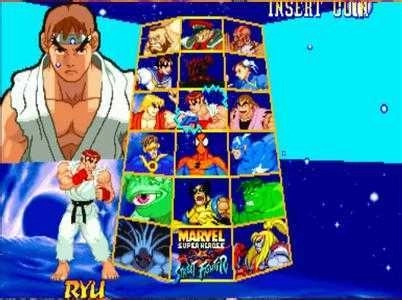 超级漫画英雄对街头霸王(1)