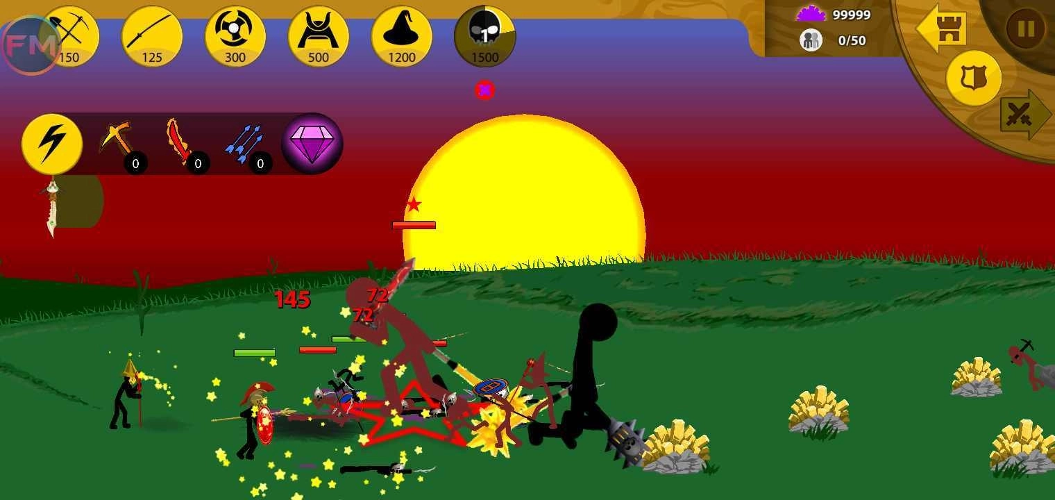 火柴人战争骷髅魔改版