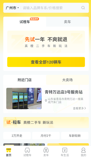真橙二手车官网版图2