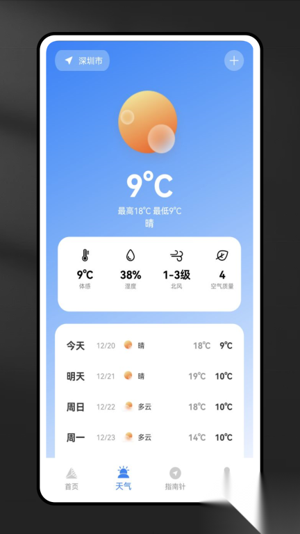 实时海拔高度表图2