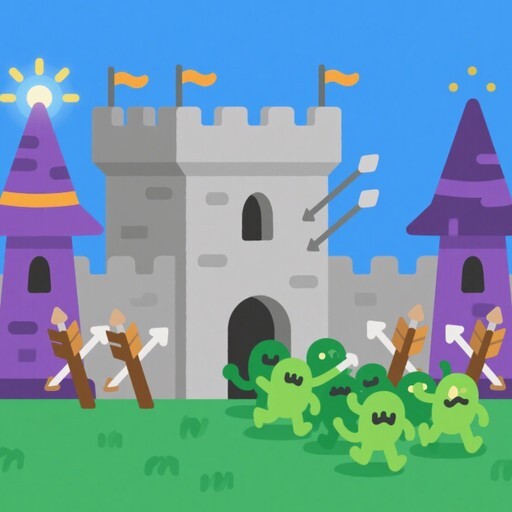 塔防区塔楼地带