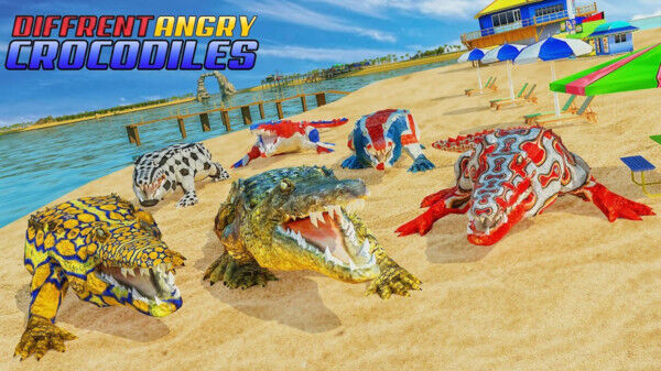 吃人鳄鱼模拟器图1