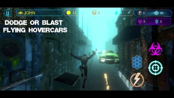 赛博朋克跑酷游戏图3