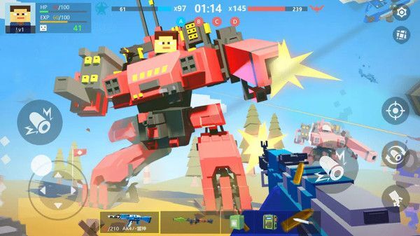 方块世界吃鸡挑战图1