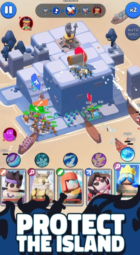 北方战争岛屿防御截图1