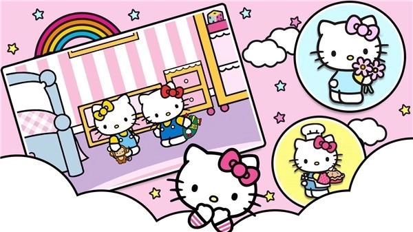 凯蒂猫超市小镇图3