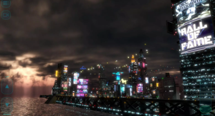 赛博朋克飞行模拟器图1