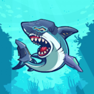 机器人鲨鱼与吃鱼
