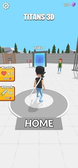 人类大战巨人旧版图2