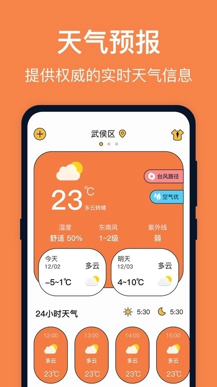 台风天气预报图1