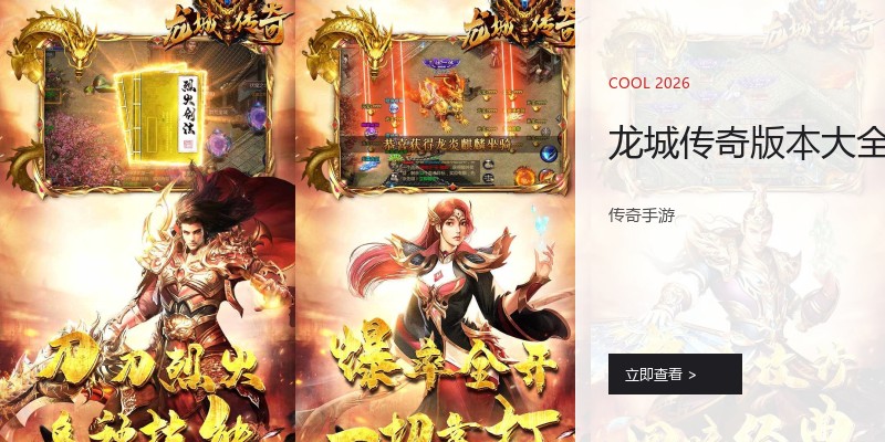 龙城传奇版本大全
