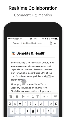 notion团队协作版