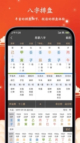 易蒙八字软件图2