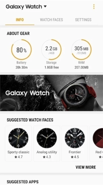 Galaxy Watch PlugIn 
