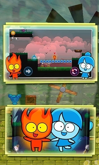 冰火人大逃亡小游戏