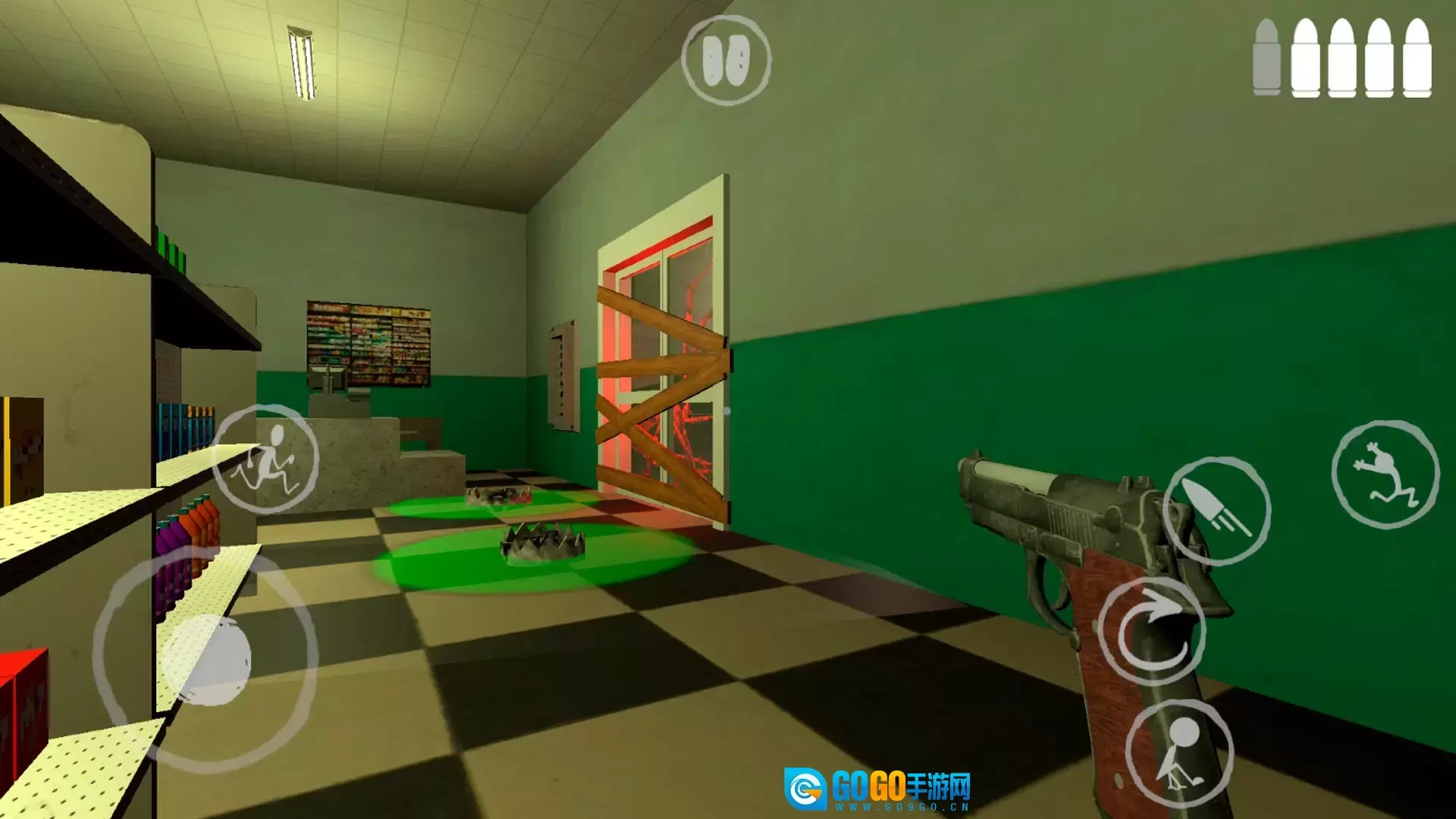 夜间伪人超市图1