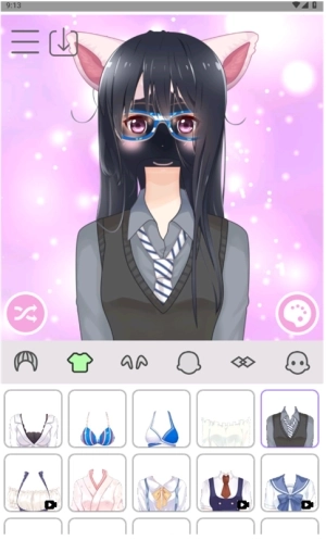 动漫女孩换装(2)