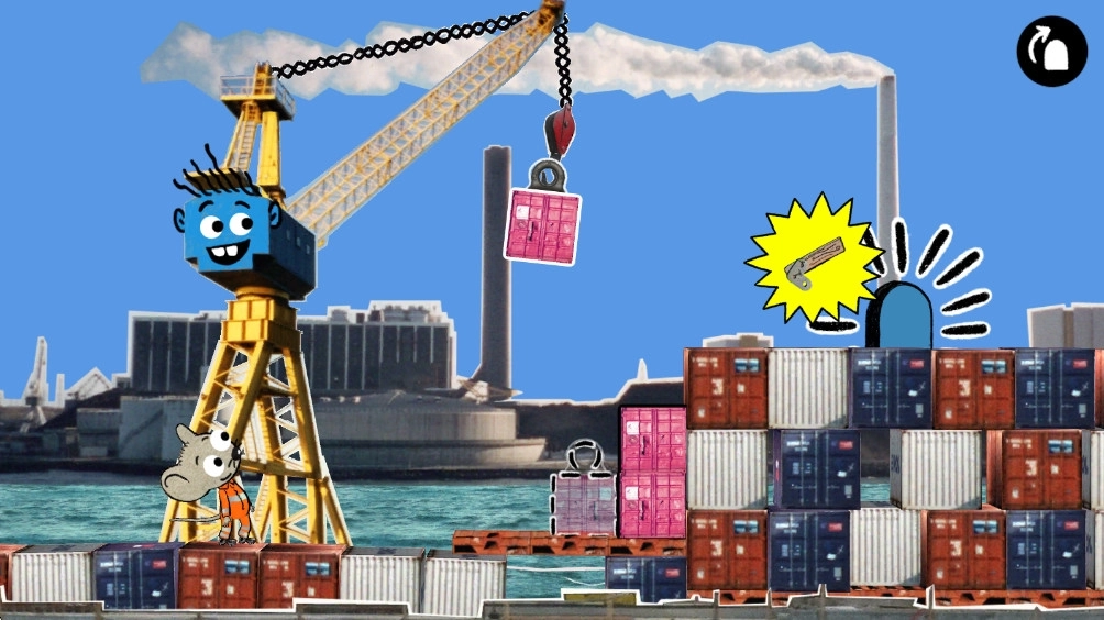 老鼠和起重机图1