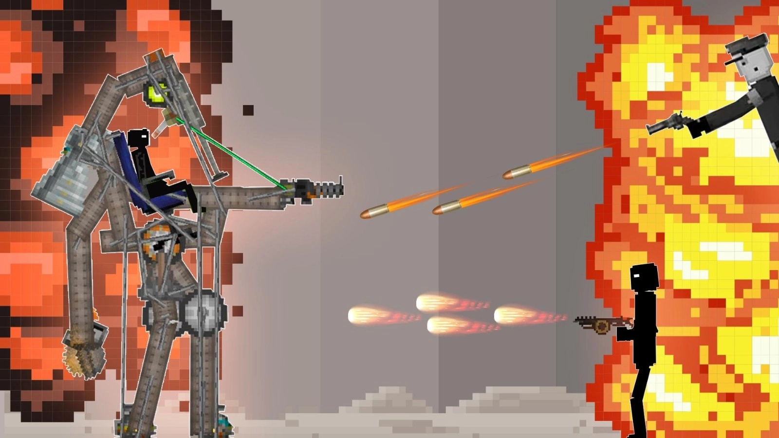 火柴人打破布娃娃骨头(3)