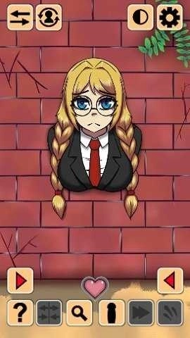 卡在墙里的少女汉化版