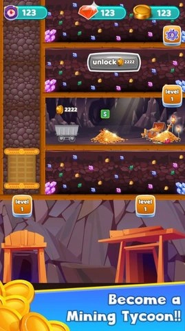 放置黄金矿工大亨游戏(2)