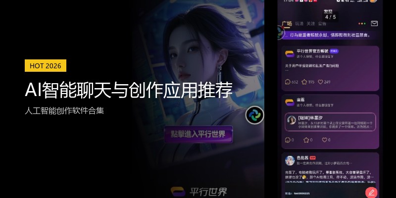 AI智能聊天与创作应用推荐