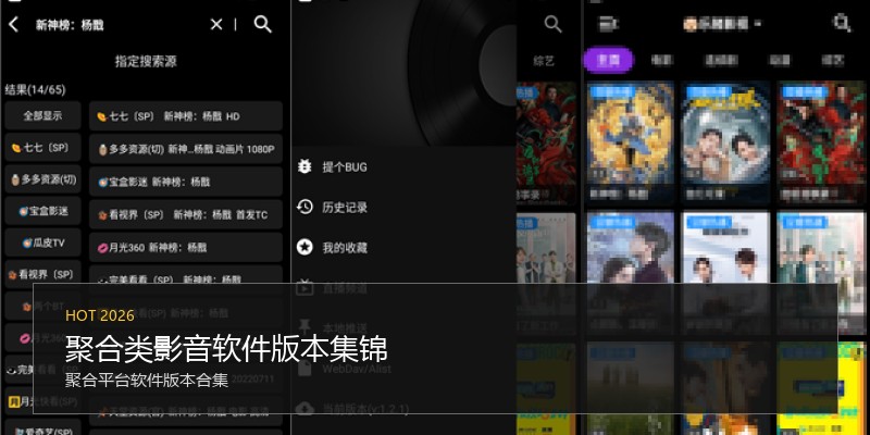 聚合类影音软件版本集锦