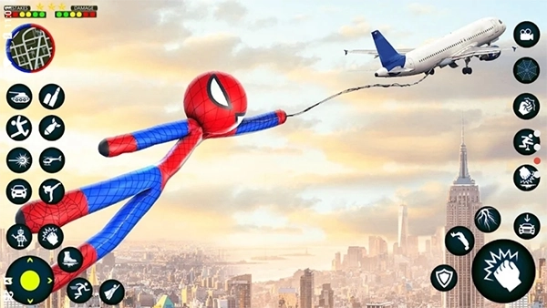 火柴人绳索蜘蛛侠图2