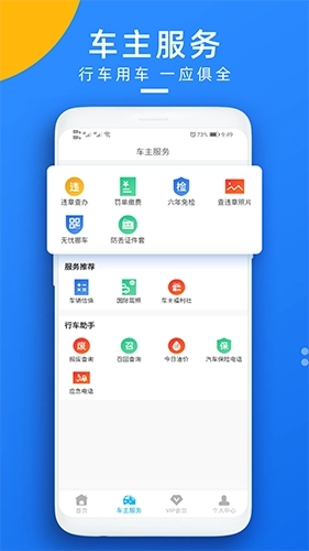 玩车头条查违章