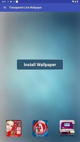 transparent live wallpaper 