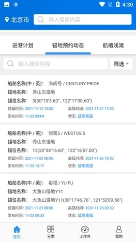 船舶交通组织服务管理平台